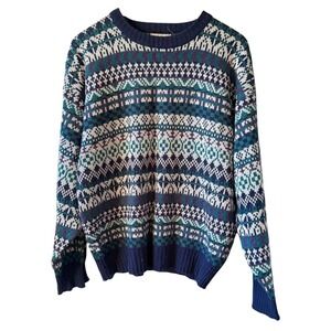Windridge Vintage Acrylic Sweater Men's Size Large